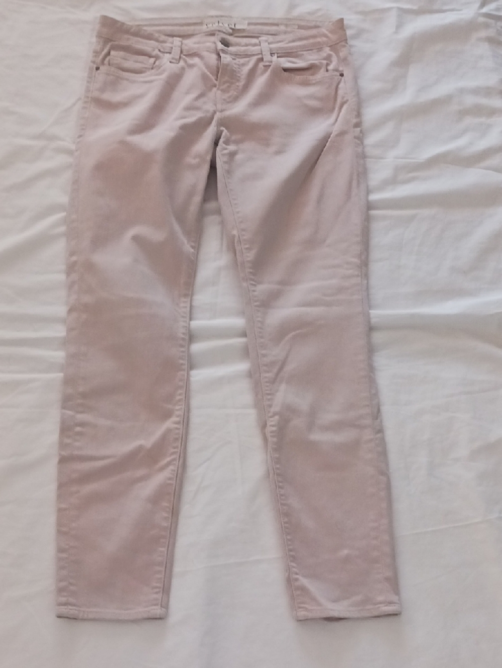 Velvet by Graham & Spencer Pale Blush Slim Jeans